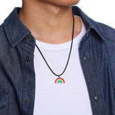 Rainbow Pendant Necklace